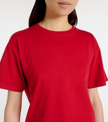 The Row Ash cotton and silk T-shirt