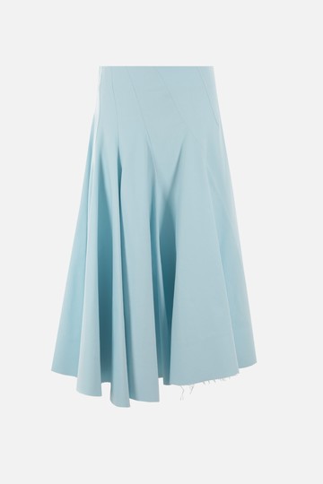 SPORTMAX Ghisa cotton wide skirt Woman