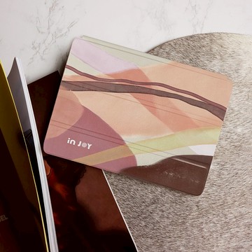 iPad 12.9/Air5/iPad 9/mini 6系列 小步舞曲 皮革平板保護套