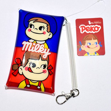 Peko 不二家錢包電子感應卡包悠遊卡包鑰匙扣日本正版milky 台灣樂天市場 Line購物