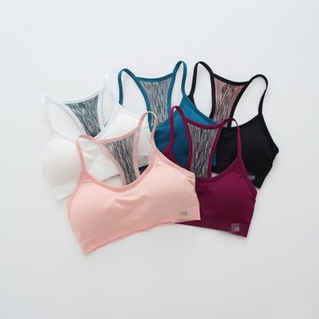 文胸無鋼圈跑步瑜伽性感運動背心