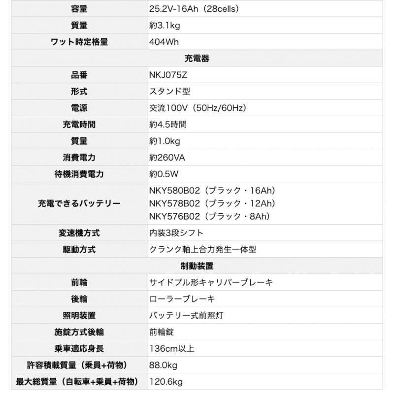 電動アシスト自転車 電動三輪自転車 ビビライフ BE-FU831 パナソニック