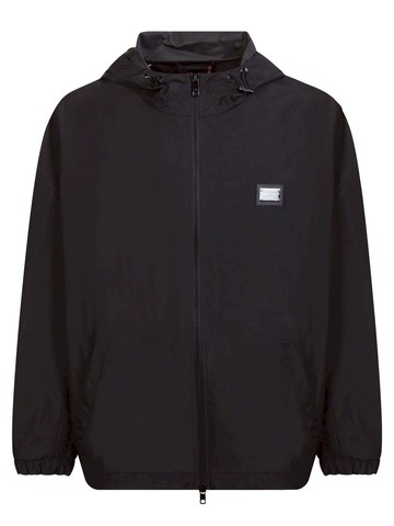 Dolce & Gabbana Technical Fabric Hooded Jacket