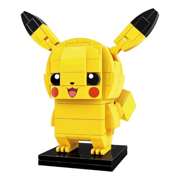 KEEPPLEY 奇妙積木 寶可夢系列積木-皮卡丘 迷你積木 益智拼裝玩具  1入