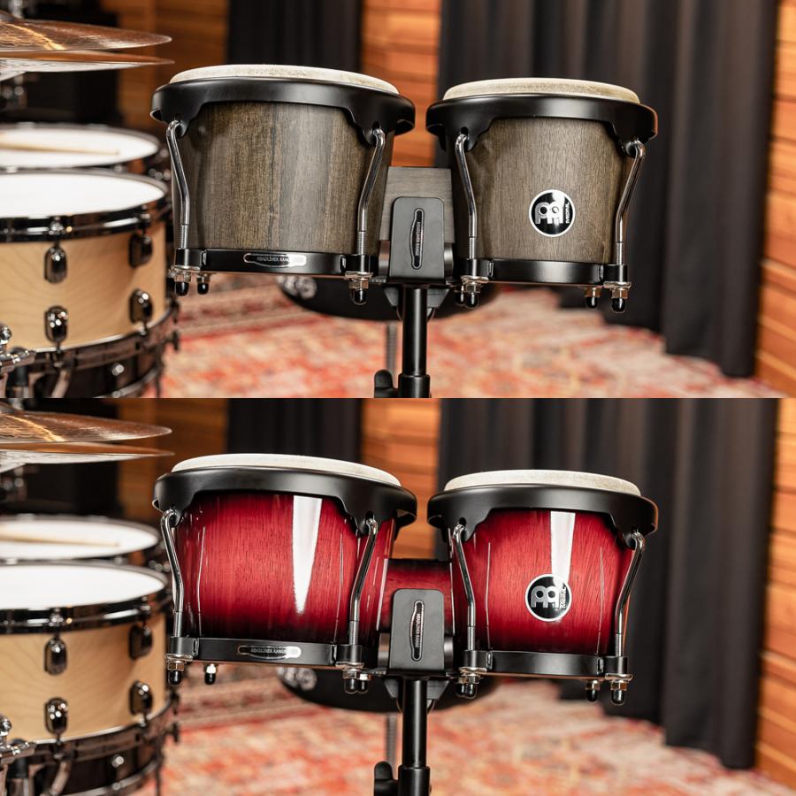 MEINL Percussion ヘッドライナーシリーズ ボンゴ HB100   純正スタンドセット［HB100、THBS or THBS-BK］［マイネル パーカッション］