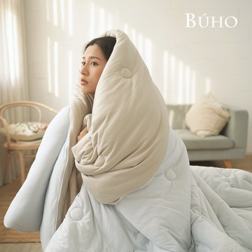 BUHO韓系絲滑綿綿奶泡被單人5x7尺四季被-多款任選 - 極淨原韻