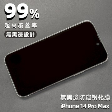 小黃兄 適用iPhone14Promax玻璃貼 防窺 無黑邊 滿版 防摔 秒貼合 高清 15 /16promax保護貼