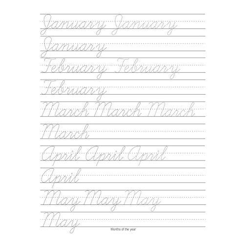 Cursive Handwriting Workbook for Teens: A cursive writing practice workbook