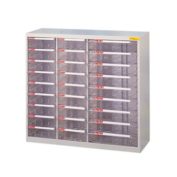 DAHFU 大富 A4+B4 綜合效率櫃-橫式抽 透明/耐衝擊抽屜 W952xD330xH880mm/個 SY-AB-954G/NG