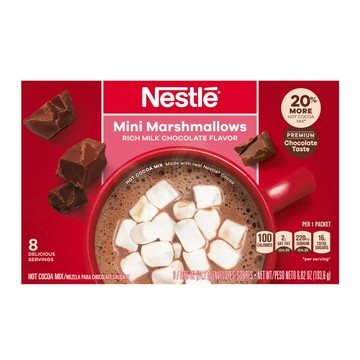 美國Nestle迷你棉花糖熱可可粉