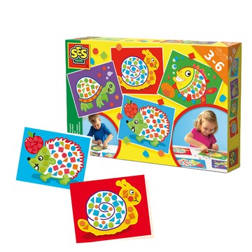 荷蘭SES DIY手作系列-馬賽克貼畫-14827