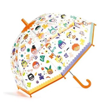 【DJECO智荷】變色雨傘/創意臉譜(DJD04709) 440元