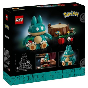 LEGO PoKeMoN 寶可夢 72150 小卡比獸 Munchlax  1個