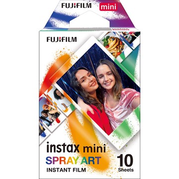 現貨馬上出 mini instax 富士 SPRAY ART 噴畫藝術 拍立得底片 evo link2 mini12