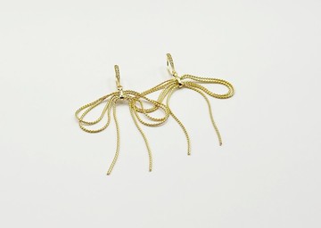 Venus維納斯女神~微笑系列蝴蝶結造型耳環~客製生日禮物