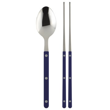 Maison Objet Parve 單人湯匙筷子組  湯匙+筷子  1組  海軍藍