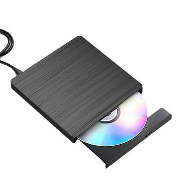 廠家新款手機電視電腦通用外接USB CD/DVD刻錄機外置移動光驅動器【Snowbelle優選】