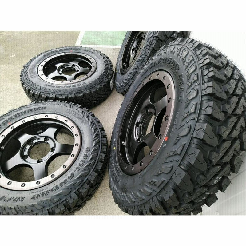ヨコハマジオランダーMT 185/85R16 4本（ジムニー ヨコハマ