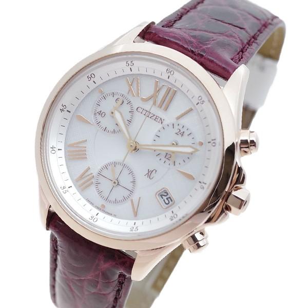 シチズン CITIZEN 腕時計 レディース FB1405-07A クロスシー XC 電波時計 ホワイト ワインレッド 国内正 | LINEブランドカタログ