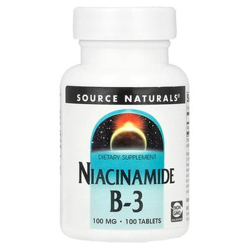 Source Naturals, 煙醯胺 B-3，100 毫克，100 片