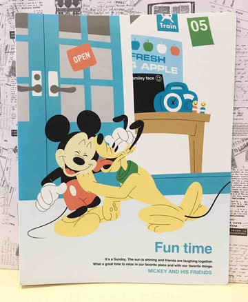 【震撼精品百貨】Micky Mouse 米奇/米妮  26孔資料夾 米奇&布魯托#18964 震撼日式精品百貨