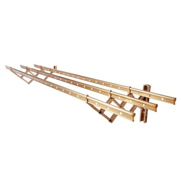 好太太陽台外摺疊晾衣架室外家用伸縮曬衣架戶外推拉窗外晾衣桿 99購物節