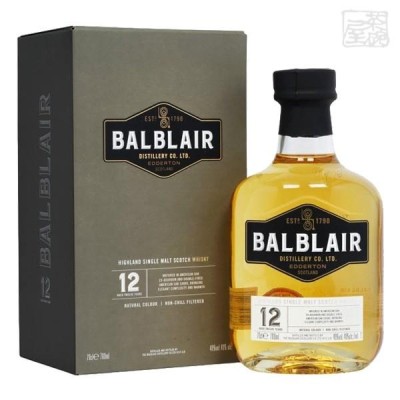 送料無料 バルブレア 16年 BALBLAIR 飲料/酒 ウイスキー ４３％ 箱付き