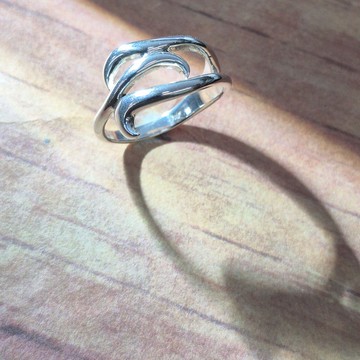 【比法一生】純銀戒指—時間側影  純銀925手作飾品