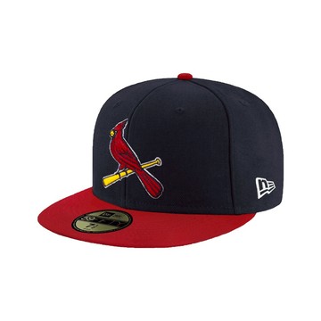 NEW ERA 59FIFTY 5950 MLB 球員帽 聖路易 紅雀 海軍藍/紅 棒球帽 全封款【TCC】