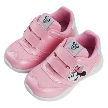 BORUI 柏睿鞋業 DN兒童款 魔鬼氈運動鞋 D120610 19  粉色  19cm