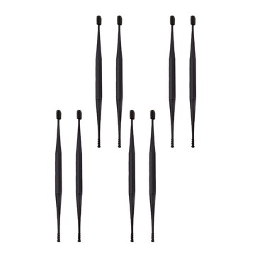 360度軟式可水洗雙頭旋轉耳勺 Set 2支 易彎曲 清潔耳垢  4組