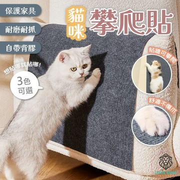 【獅子王寵物】🦁貓咪攀爬貼 貓抓墊壁貼 牆貼貓抓墊 傢具保護墊 DIY貓抓墊 拼貼牆貓抓墊 貼牆貓抓板 A322