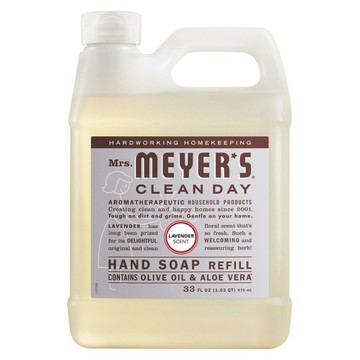 Mrs.MEYER'S 梅耶夫人 香氛洗手乳補充瓶 薰衣草  1個  975ml