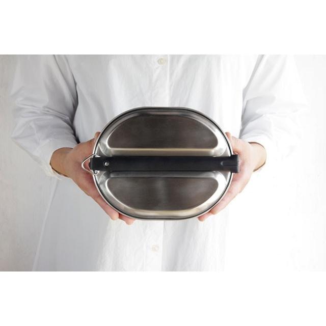 アマブロ メスキットパン ラウンド amabro MESS KIT PAN (Round) Steel ステンレス ミリタリー キャンプ アウトドア