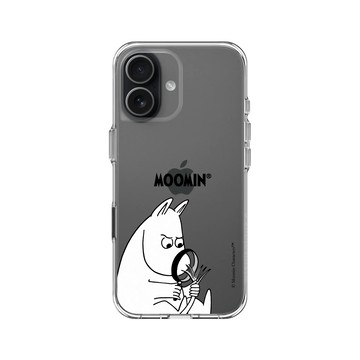 iPhone 17 Clear Case（相機按鈕） 透明 - Moomin - 頭髮分岔了嗎？