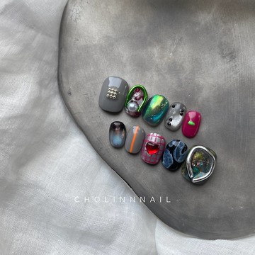 K32都市叢林—客製化手作穿戴式美甲片