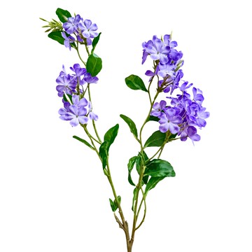 FLORAL M 仿真花材 地中海夏日浪漫莫內紫雪花  紫色  1件