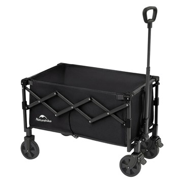 Naturehike 挪客 輕盈折疊推車 70L  墨黑色  1個