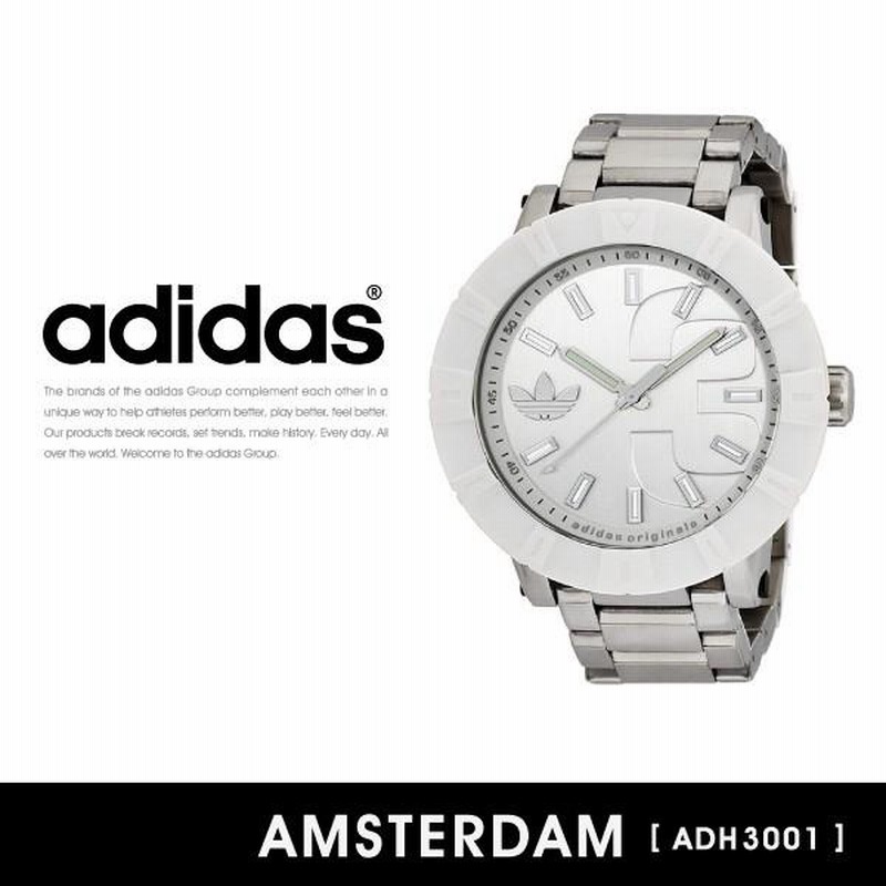 adidas-アディダス-』AMSTERDAM 腕時計〔ADH3001〕[クォーツ 