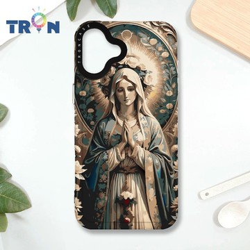 TRON IPHONE 16 PLUS 聖母古典風 MAGSAFE 磁吸 防摔 太空殼 透黑 手機殼