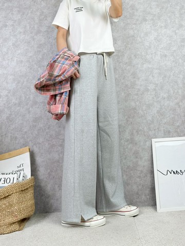 冬季必備｜零拘束舒適百搭抓絨寬褲️搶現貨️