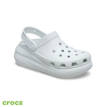 Crocs 卡駱馳 (中性鞋) 經典泡芙克駱格-月光灰色-207521-1NK_洞洞鞋