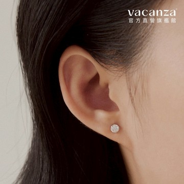 vacanza｜鋼針｜經典單鑽轉珠醫療‧鋼針耳環(細針) #新年飾品 #新年禮物