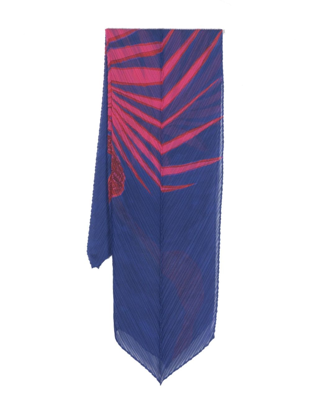 Pleats Please Issey Miyake - Ice Desert pleated scarf