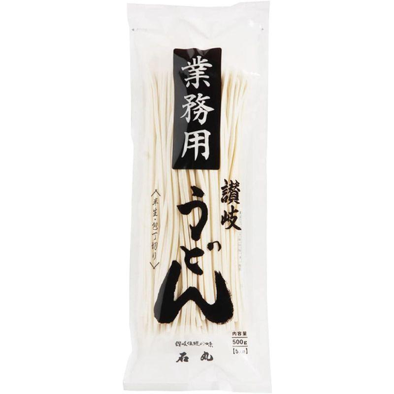 石丸製麺 業務用半生讃岐うどん包丁切り 500g×6袋