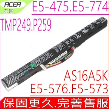 ACER AS16A5K 電池適用 宏碁 E5-575G E5-576G E5-774G E5-475G E5-476G E5-573G F5-573G F5-573T E5-523G ES1-432