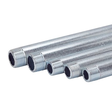 、管自分延長鍍鋅鐵管外6自來水自來鐵水水管鋼管長415加厚絲熱