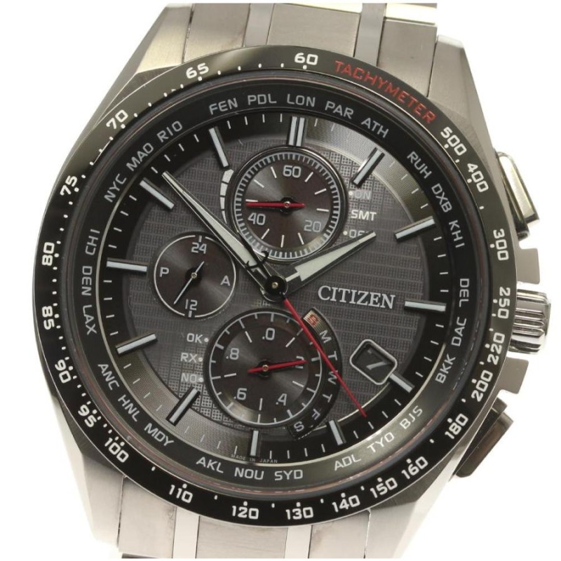 ☆美品 箱保付き【CITIZEN】シチズン アテッサ エコドライブ AT8144 ...