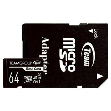 TEAMGROUP 十銓 64GB 快閃記憶卡 Micro SDXC A1 U3 V30 高相容性 五年保固  1組