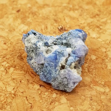 碳矽鹼鈣石Carletonite稀有藍紫正方晶系療癒石200415-47號 ~加拿大魁北克